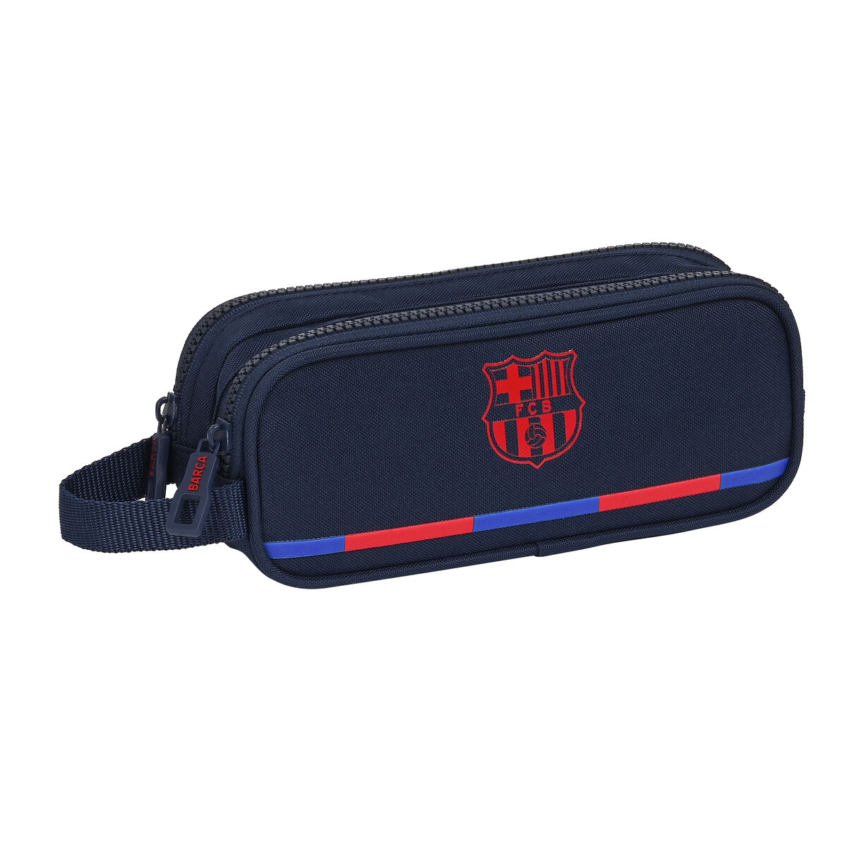 Double Carry-all F.C. Barcelona Navy Blue (21 x 8 x 6 cm)